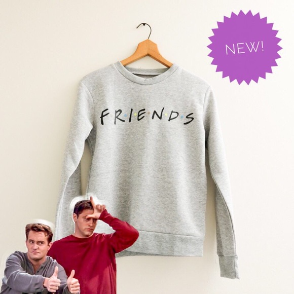 Tops - Friends Heather Gray Sweatshirt